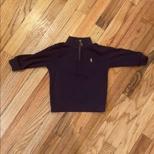 Ralph Lauren Toddler Navy Zip Up